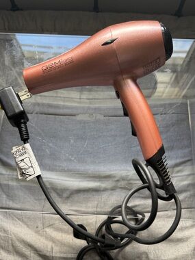 Rose Gold Ceramic Hair Dryer - Powerful Lightweight Styling